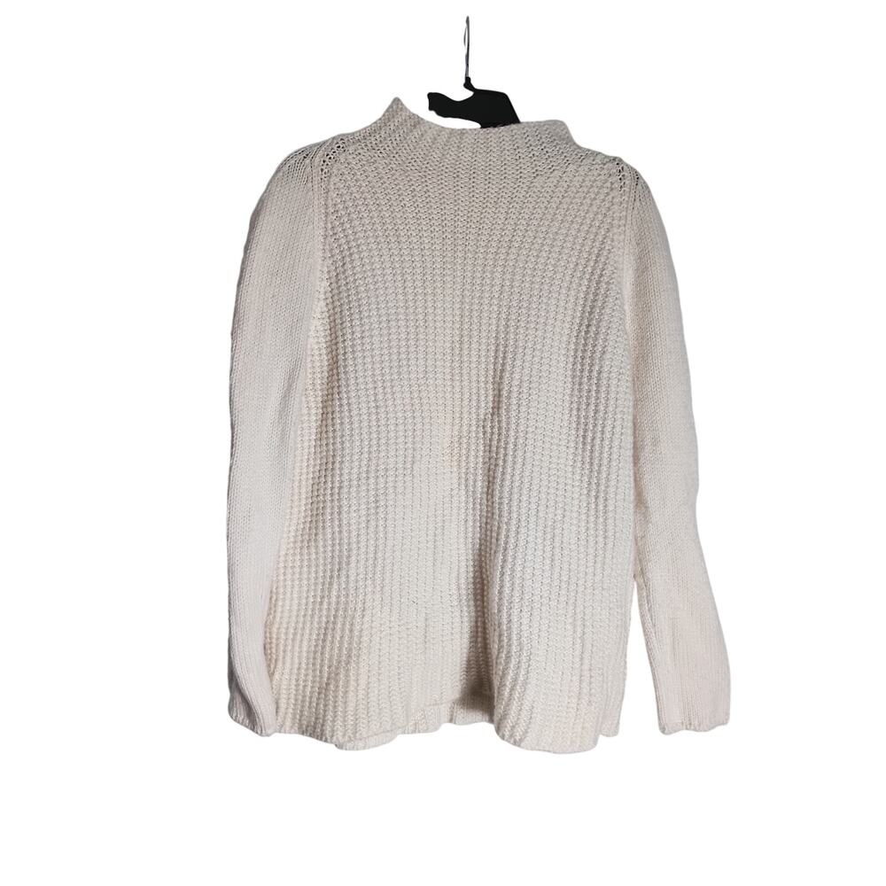 Hubert Gasser 100% Merino Wool Mock Neck Chunky Sweater size large